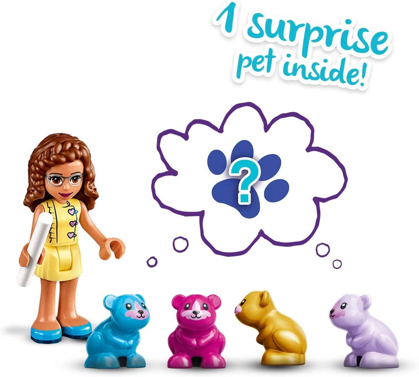 Pet Salon Lego Friends Surprise Pet Inside Lego 41414 Emma's