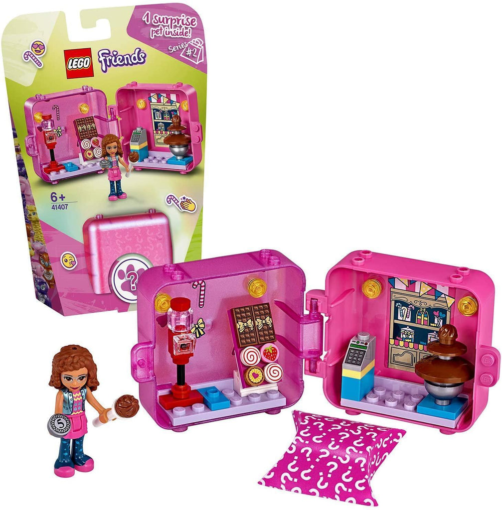 LEGO FRIENDS 41407 Olivia's Shopping Play Cube - TOYBOX Toy Shop