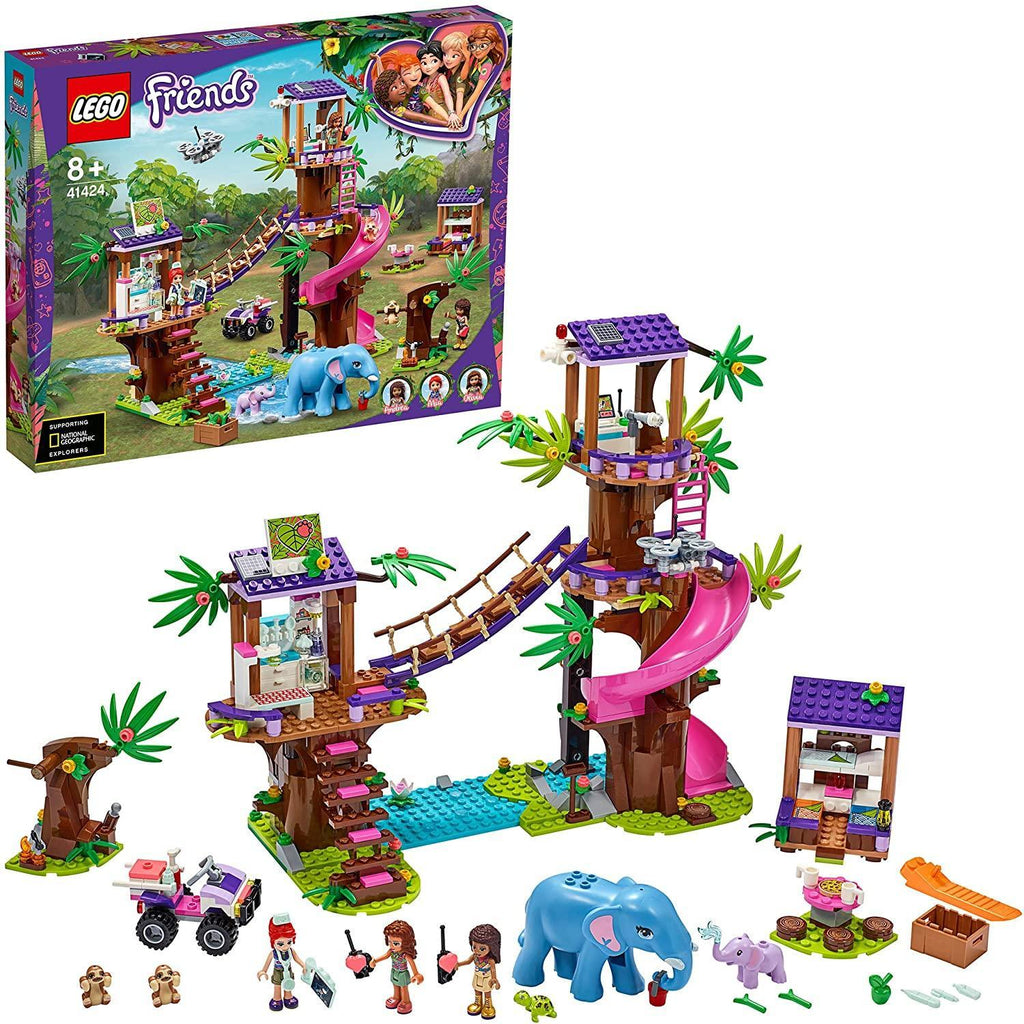 LEGO FRIENDS 41424 Jungle Rescue Base Set - TOYBOX Toy Shop