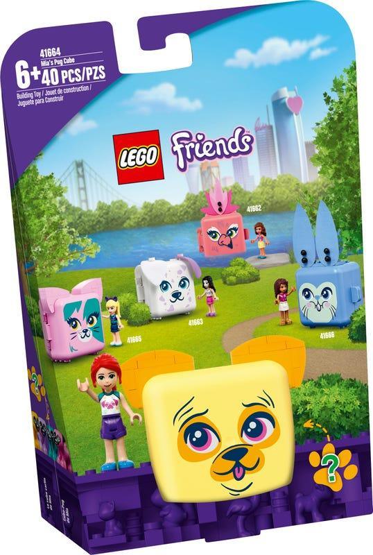 LEGO 41664 Friends Mia's Pug Cube - TOYBOX
