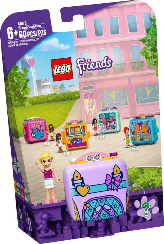 LEGO FRIENDS 41670 Stephanie's Ballet Cube - TOYBOX Toy Shop