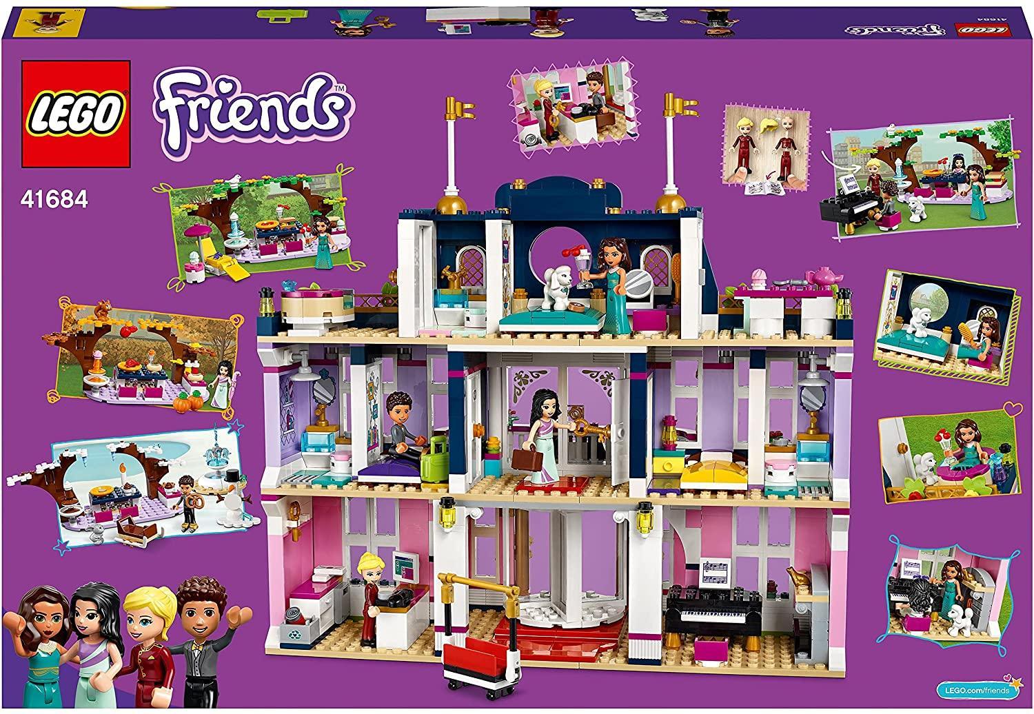 Lego Set Lego Friends Heartlake Grand Hotel Instructions Grand