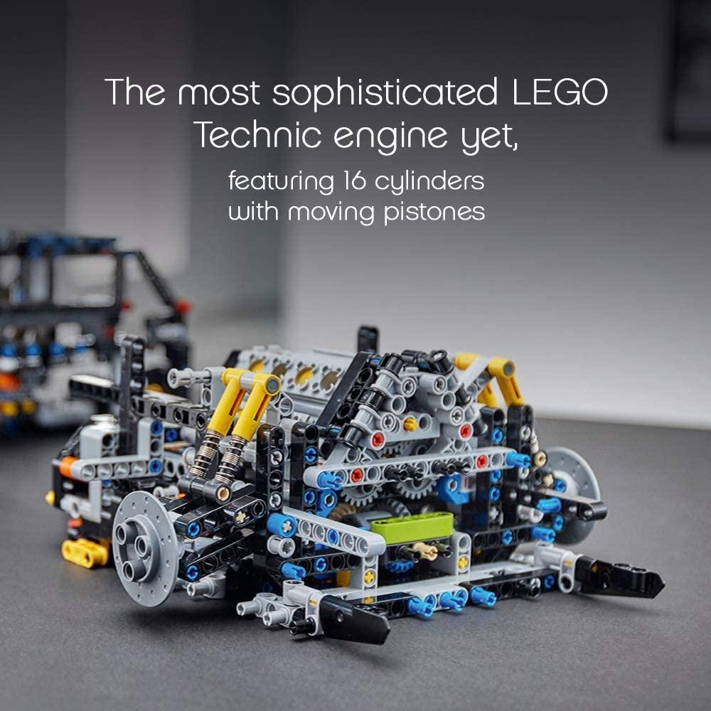 LEGO TECHNIC 42083 Bugatti Chiron Super Sports Car Exclusive Collectible Model, Advanced Building Set - TOYBOX Toy Shop
