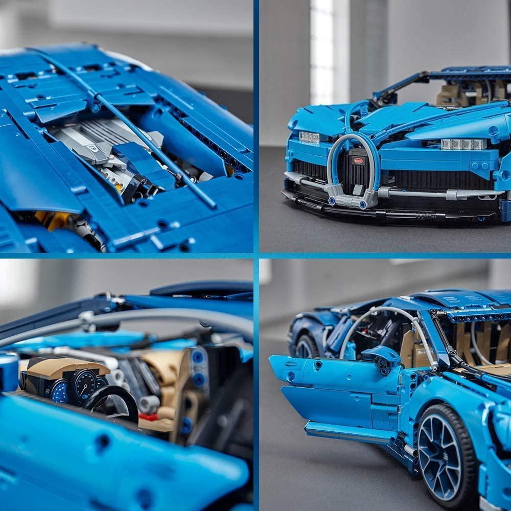 LEGO TECHNIC 42083 Bugatti Chiron Super Sports Car Exclusive Collectible Model, Advanced Building Set - TOYBOX Toy Shop