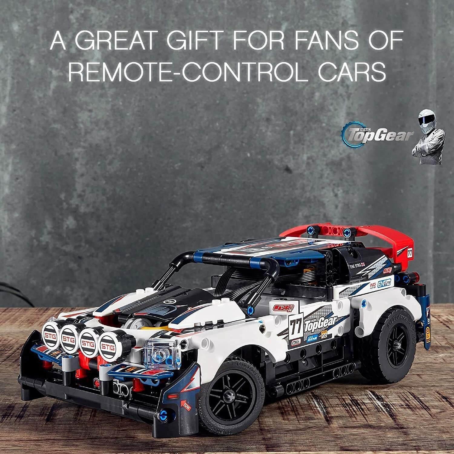 top gear lego technic LEGO TECHNIC 42109 Control+ App-controlled Top Gear Rally Car