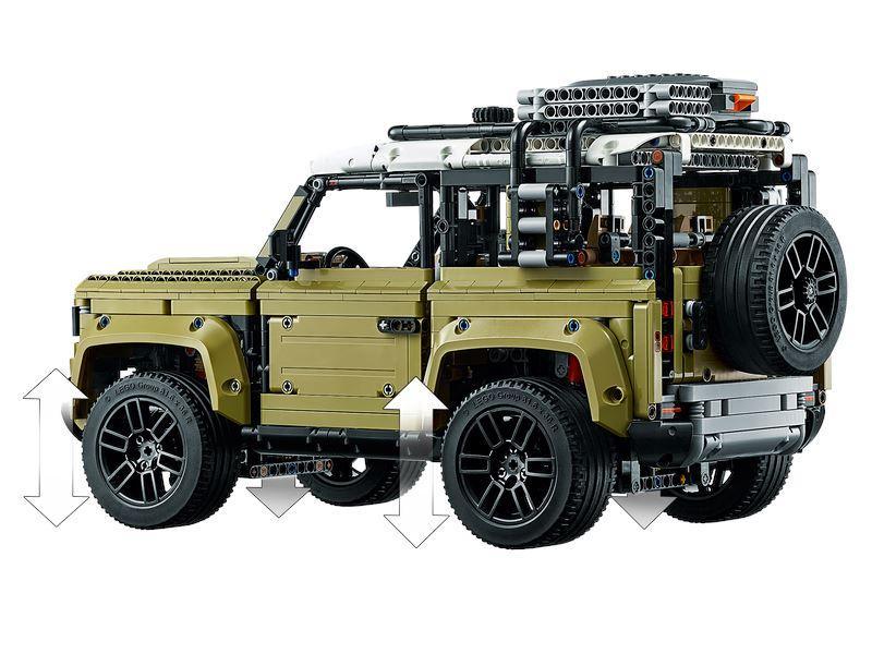 LEGO TECHNIC 42110 Land Rover Defender Off Roader 4x4 Car Toy - TOYBOX Toy Shop
