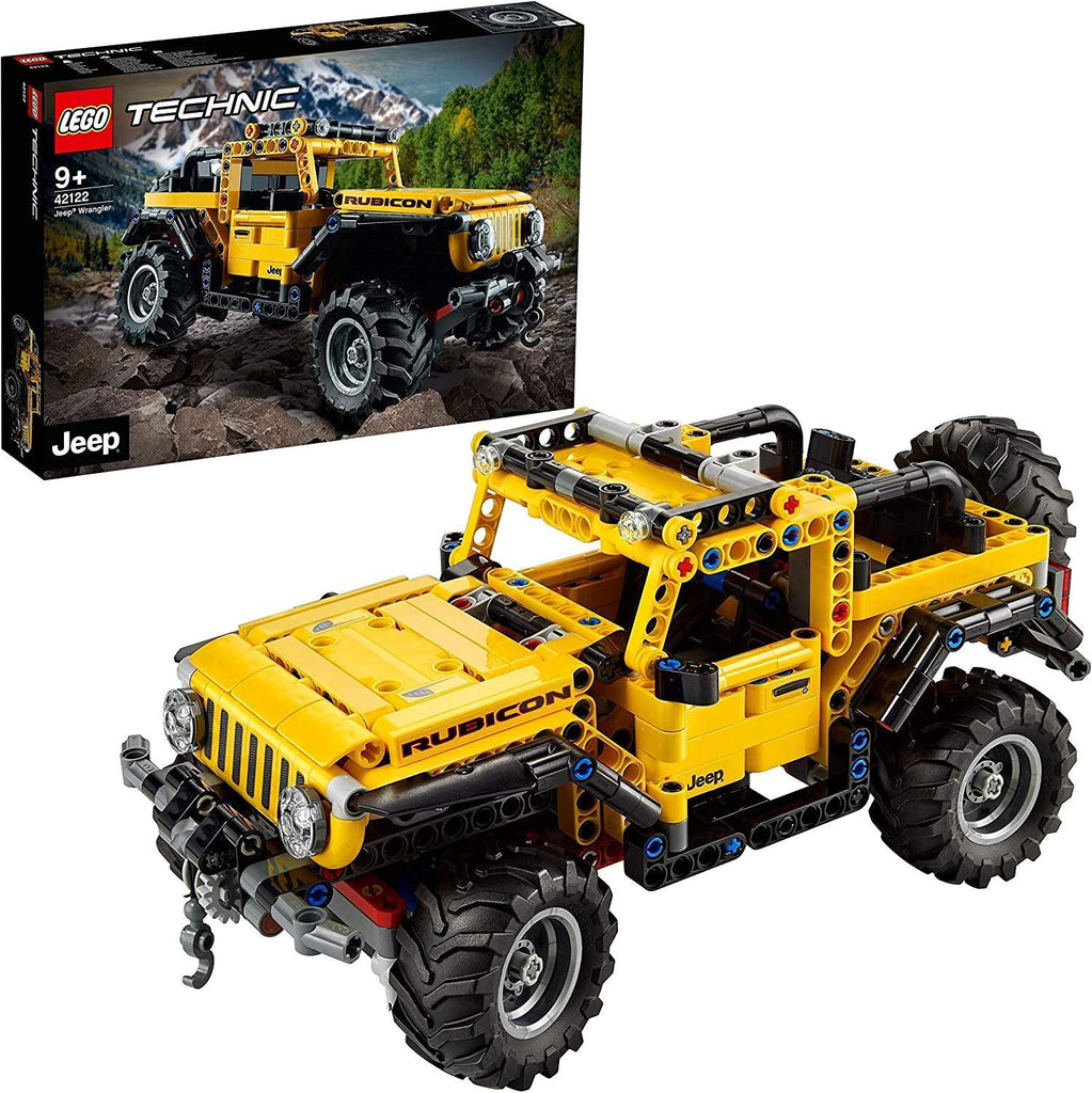 LEGO TECHNIC 42122 Jeep Wrangler 4x4 Toy Car Building Set - TOYBOX Toy Shop