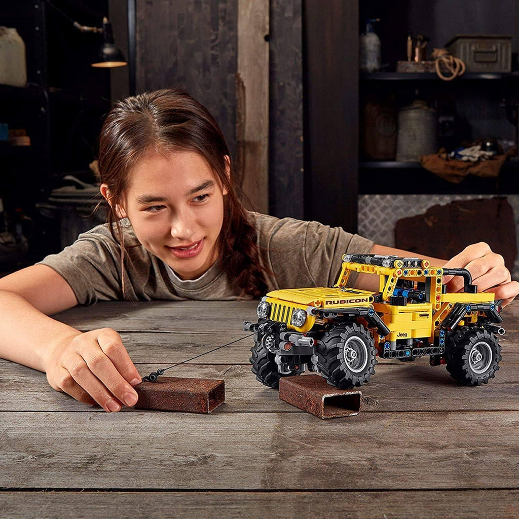 LEGO TECHNIC 42122 Jeep Wrangler 4x4 Toy Car Building Set - TOYBOX Toy Shop