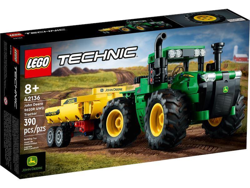 LEGO TECHNIC 42136 John Deere 9620R 4WD Tractor - TOYBOX Toy Shop