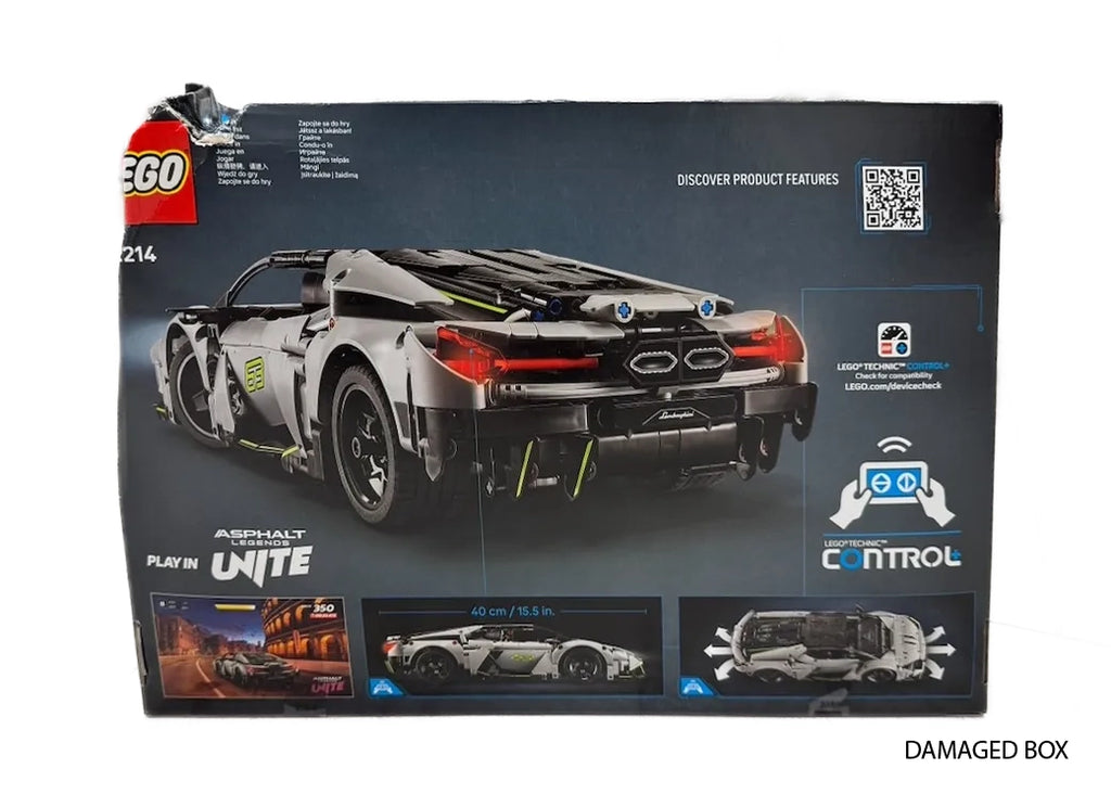 LEGO TECHNIC 42214 Lamborghini Revuelto Super Sports - DAMAGED BOX