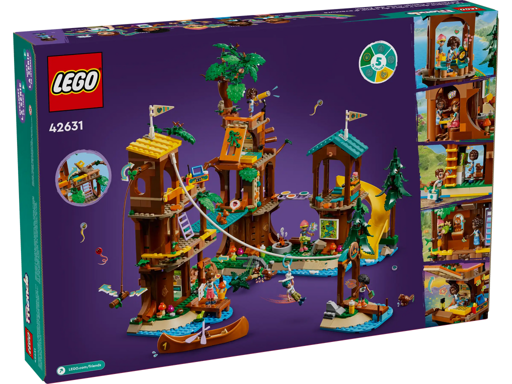 LEGO 42631 Friends Adventure Camp Tree House Playset - TOYBOX Toy Shop
