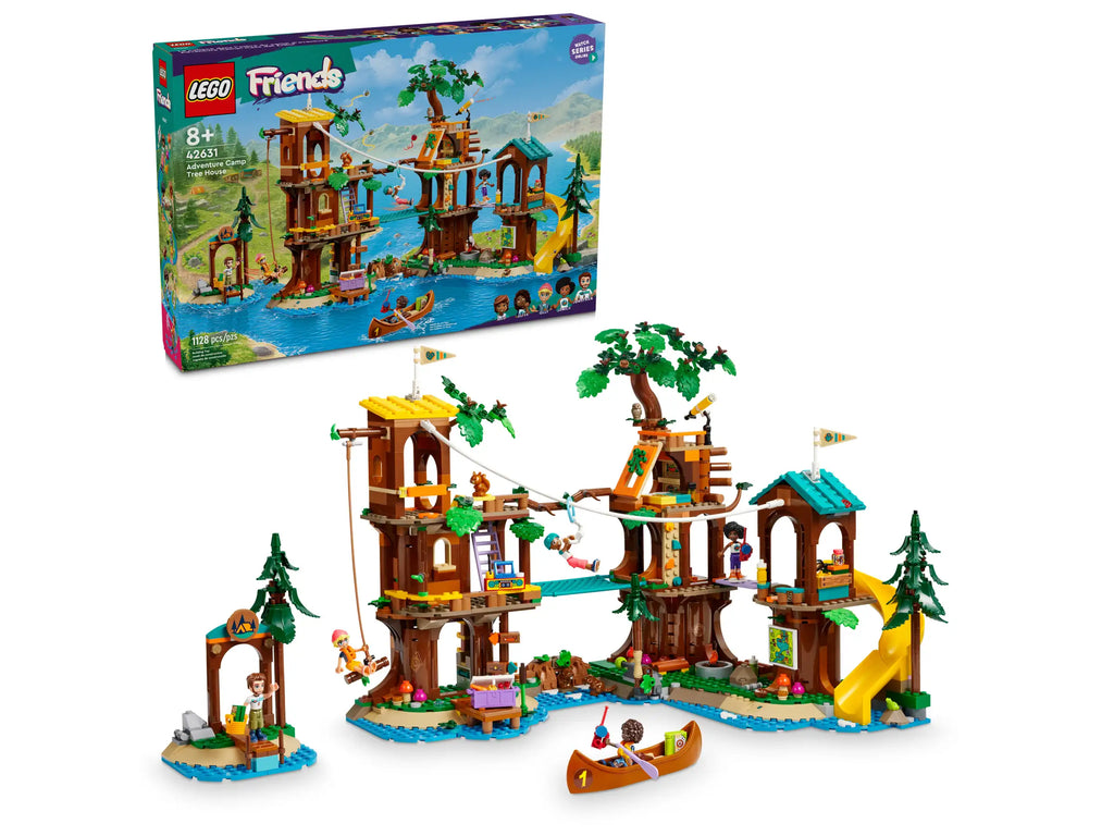 LEGO 42631 Friends Adventure Camp Tree House Playset - TOYBOX Toy Shop
