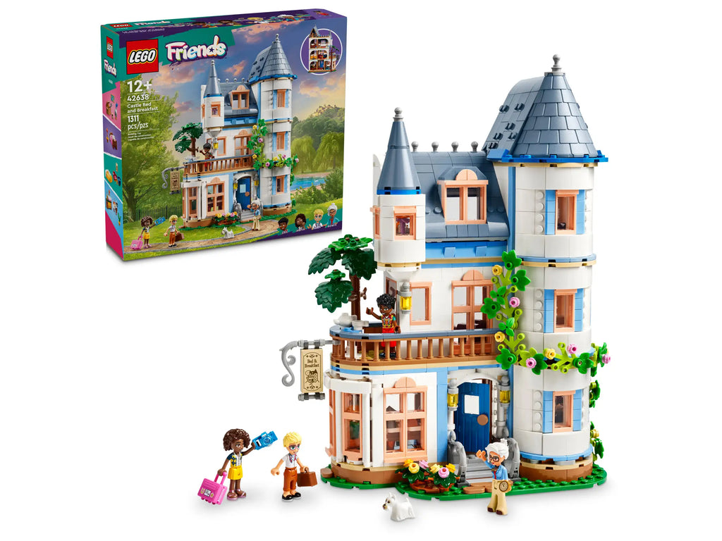 LEGO 42638 Friends Castle Bed and Breakfast Hotel - TOYBOX Toy Shop