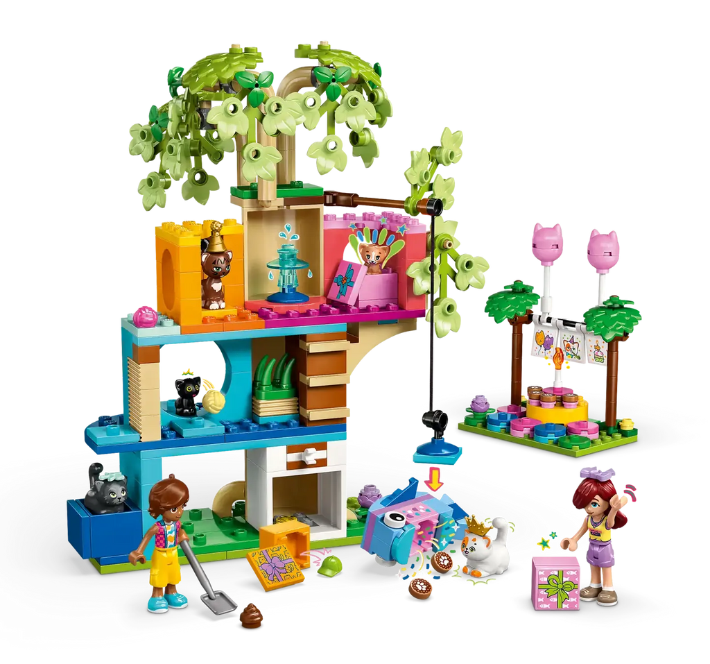 LEGO Friends 42666 Cat Birthday Party & Tree House