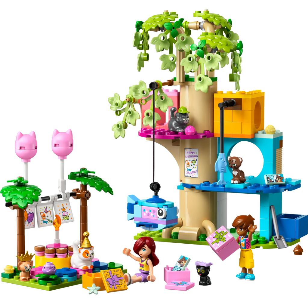 LEGO Friends 42666 Cat Birthday Party & Tree House