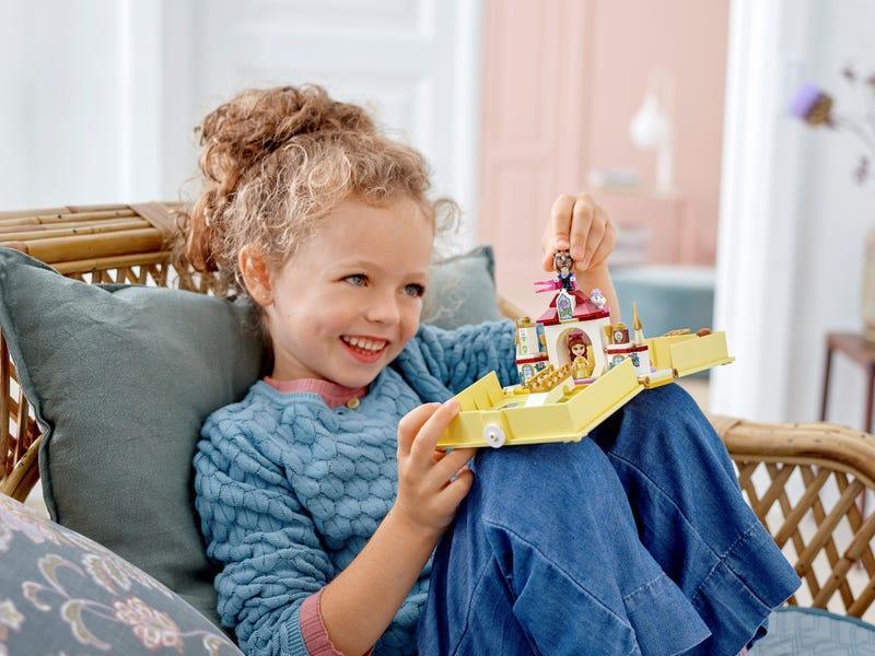 LEGO 43177 Disney Princess Belle's Storybook - TOYBOX Toy Shop