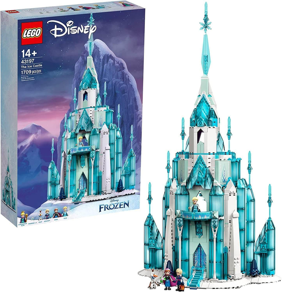 LEGO DISNEY 43197 Disney The Ice Castle Building Toy Kit - TOYBOX Toy Shop