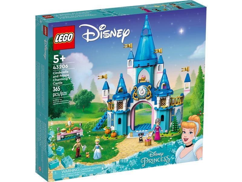 LEGO 43206 Disney Cinderella and Prince Charming's Castle - TOYBOX Toy Shop