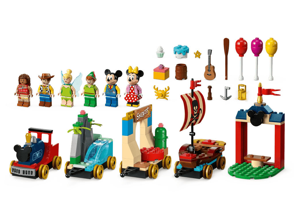 LEGO 43212 Disney Celebration Train Building Kit - TOYBOX Toy Shop