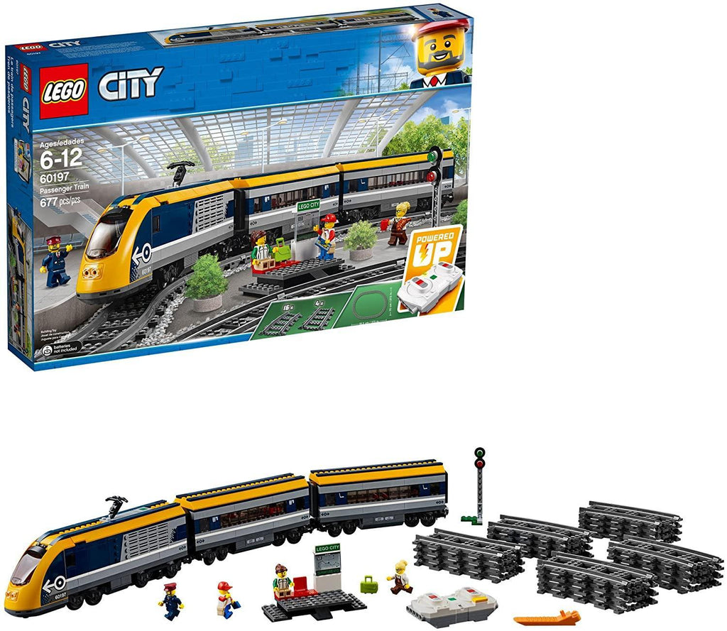 LEGO 60197 CITY Passenger Train Building Kit - TOYBOX Toy Shop
