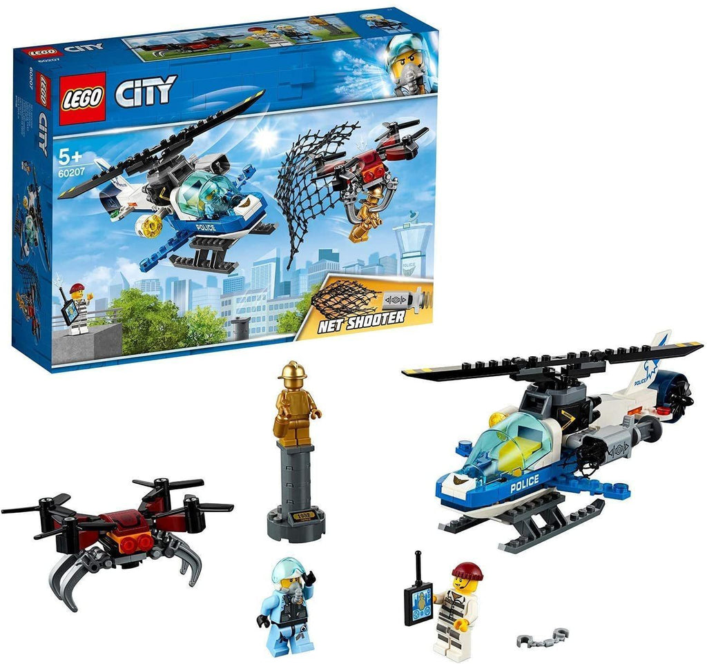 LEGO 60207 CITY Police Sky Police Drone Chase Helicopter - TOYBOX Toy Shop