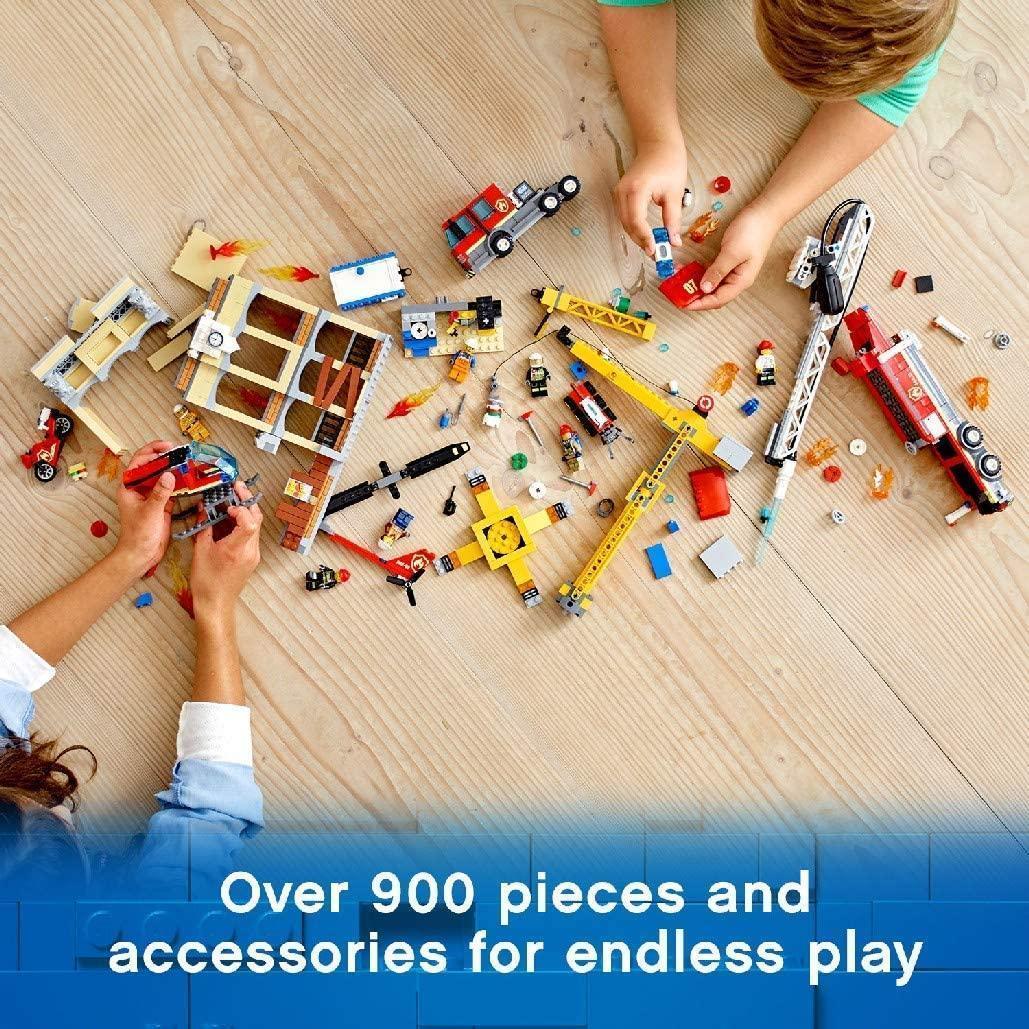 LEGO 60216 CITY Fire Downtown Fire Brigade with Fire Engine Truck – TOYBOX