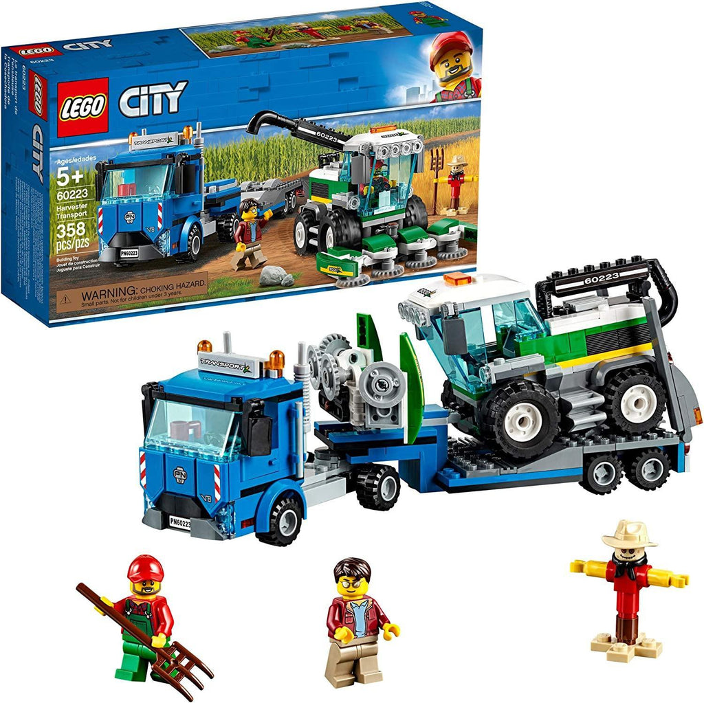 LEGO 60223 CITY Great Vehicles Harvester Transport Building Kit - TOYBOX Toy Shop