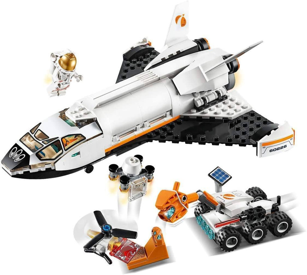 LEGO 60226 CITY Space Mars Research Shuttle Toy Building Kit - TOYBOX Toy Shop