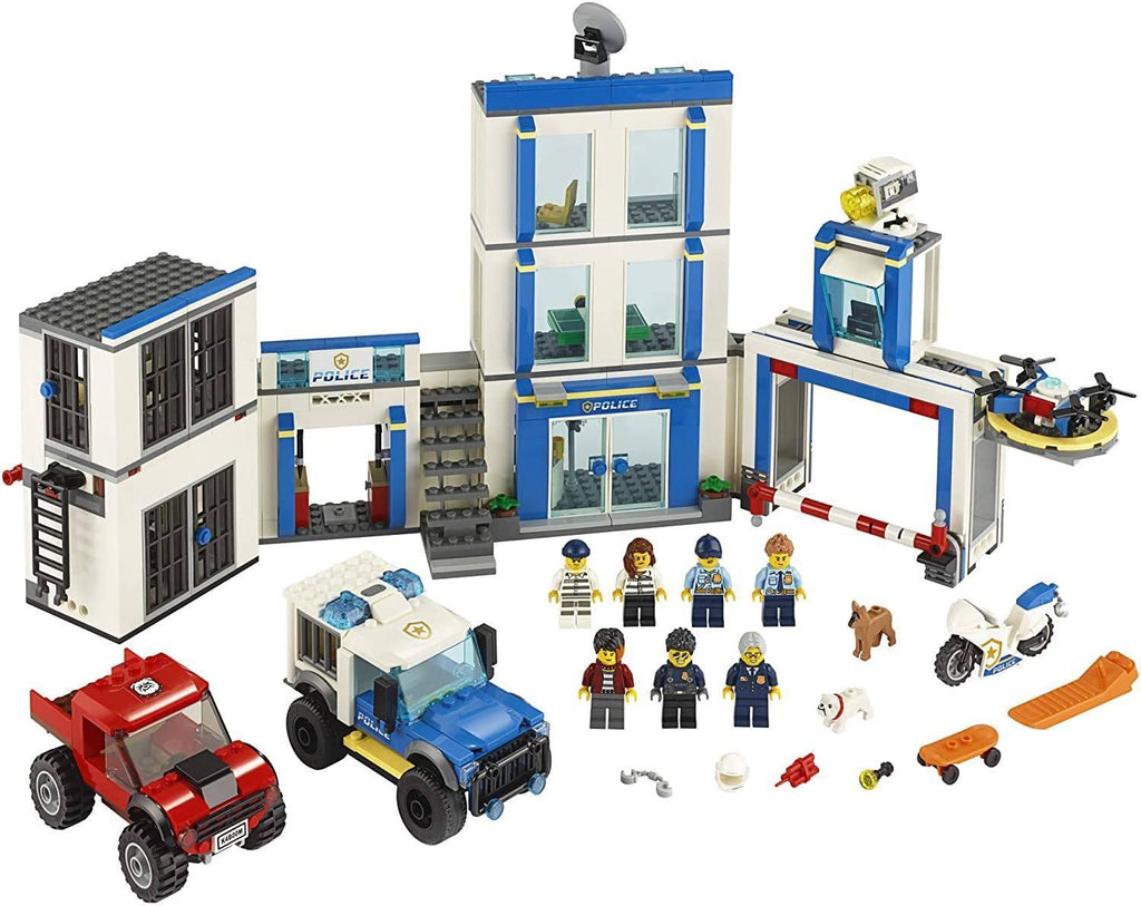 LEGO CITY 60246 Police Station Fun Building Set for Kids - TOYBOX Toy Shop