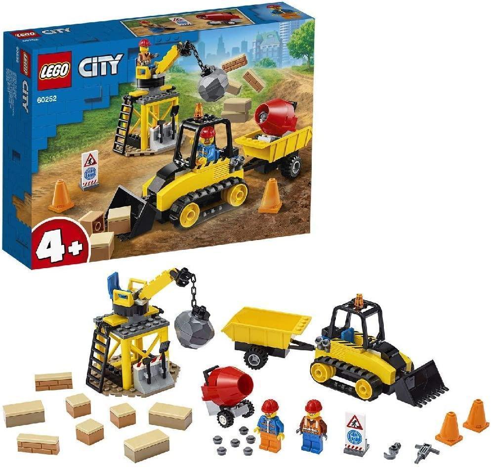 LEGO CITY 60252 Great Vehicles Construction Bulldozer - TOYBOX Toy Shop