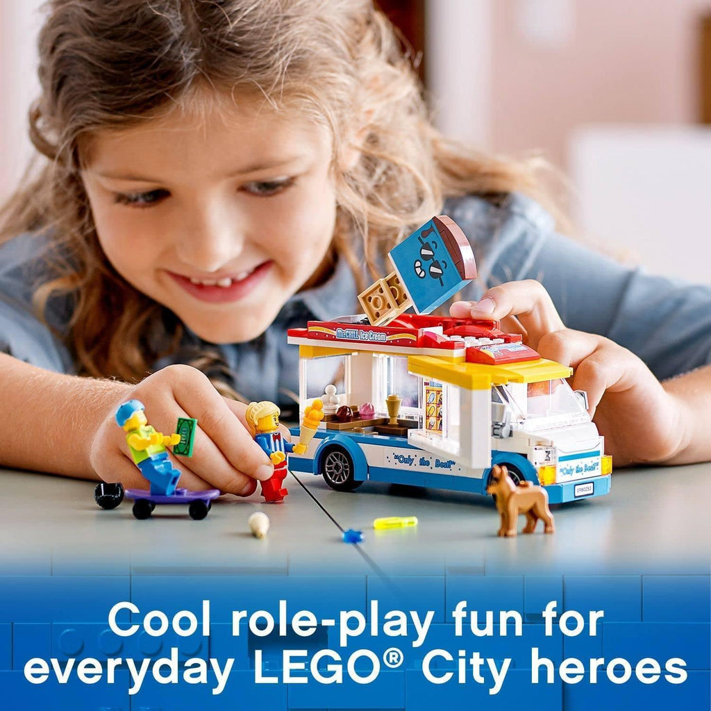 LEGO CITY 60253 Great Vehicles Ice Cream Truck - TOYBOX Toy Shop