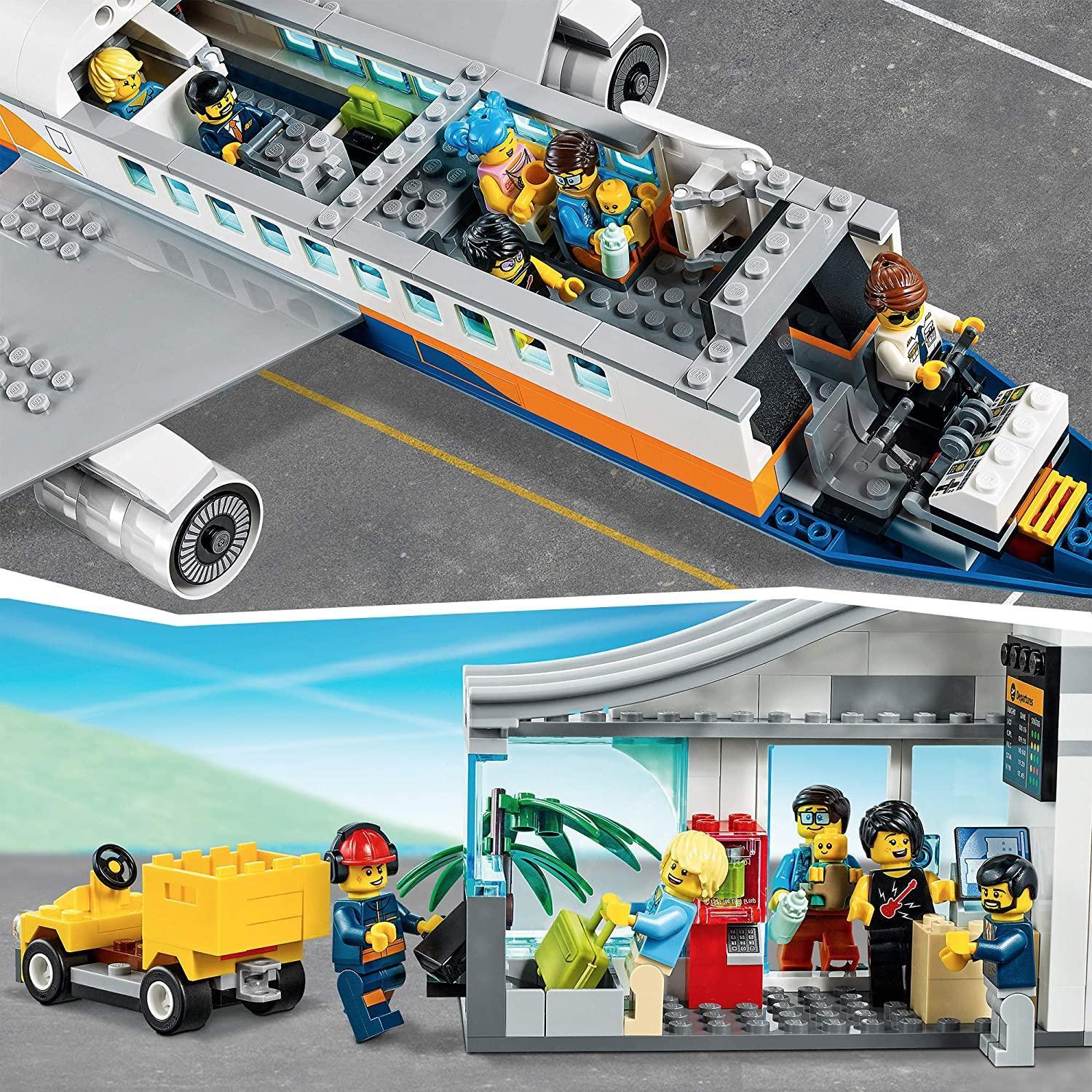 LEGO CITY 60262 Airport Passenger Airplane Playset – TOYBOX