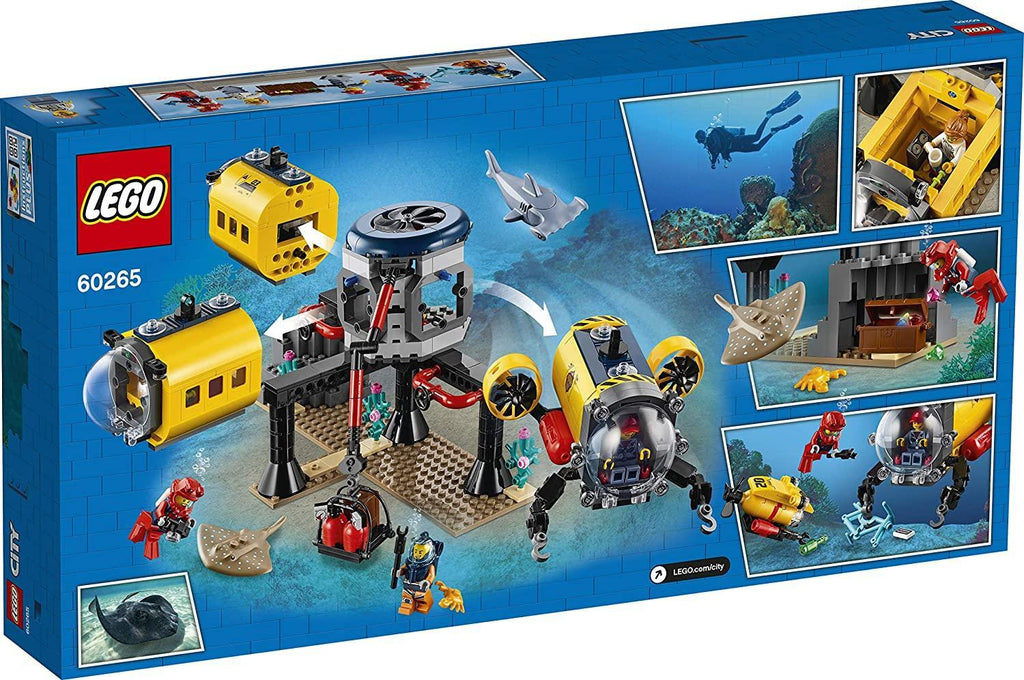 LEGO 60265 City Oceans Exploration Base Deep Sea - TOYBOX Toy Shop
