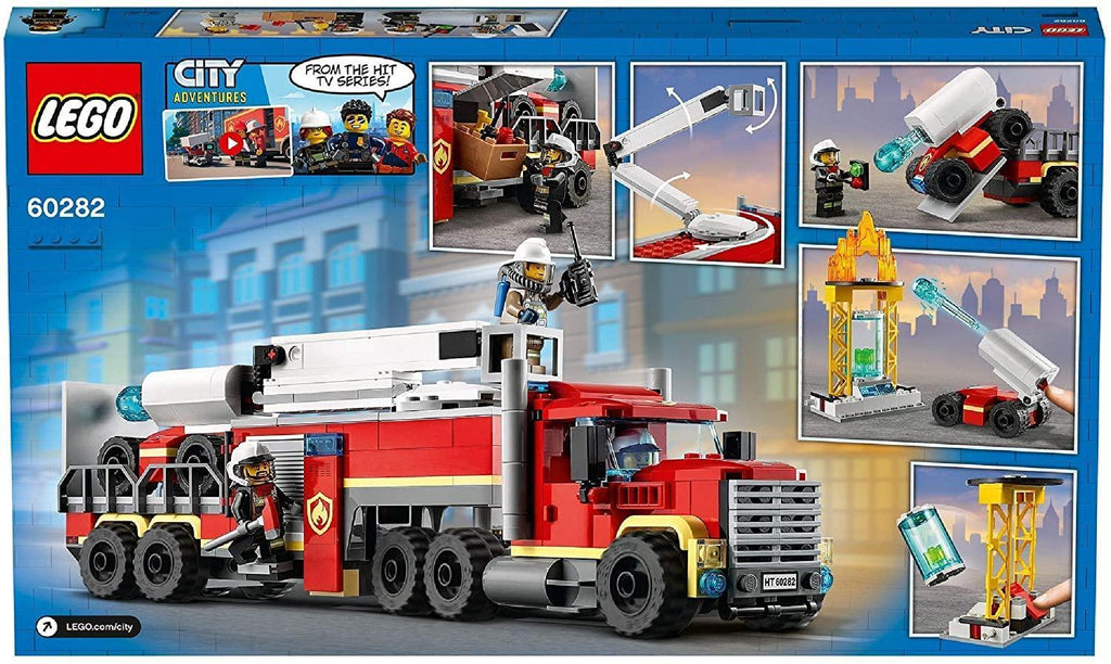 LEGO CITY 60282 Fire Command Playset - TOYBOX Toy Shop