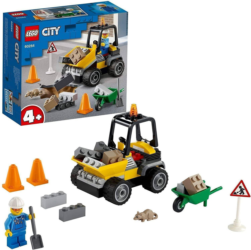 LEGO CITY 60284 Great Vehicles Roadwork Truck - TOYBOX Toy Shop