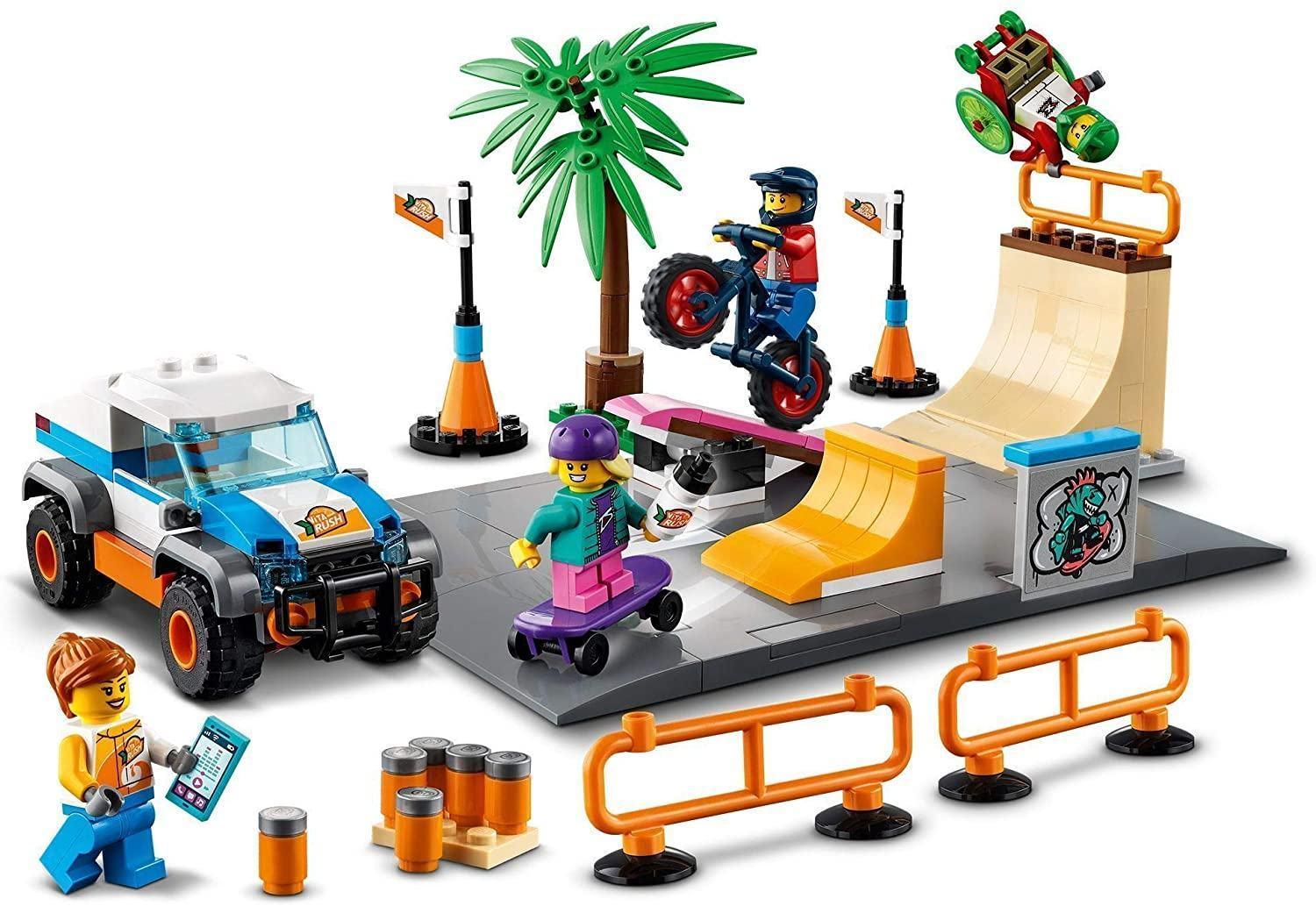 LEGO CITY 60290 Community Skate Park Building Set – TOYBOX