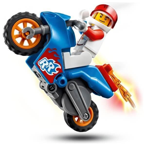 LEGO CITY 60298 Rocket Stuntz Stunt Bike Set with Toy Motorbike - TOYBOX Toy Shop