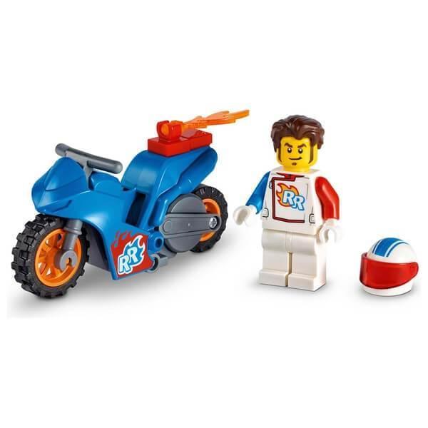 LEGO CITY 60298 Rocket Stuntz Stunt Bike Set with Toy Motorbike - TOYBOX Toy Shop