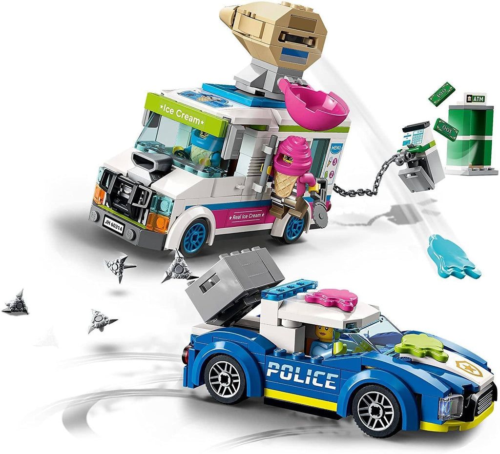LEGO CITY 60314 Ice Cream Truck Police Chase - TOYBOX Toy Shop