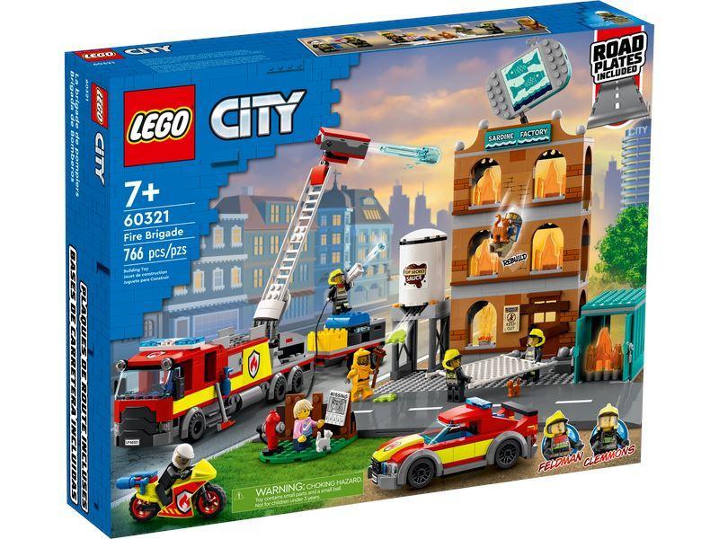 LEGO CITY 60321 Fire Brigade Playset - TOYBOX Toy Shop