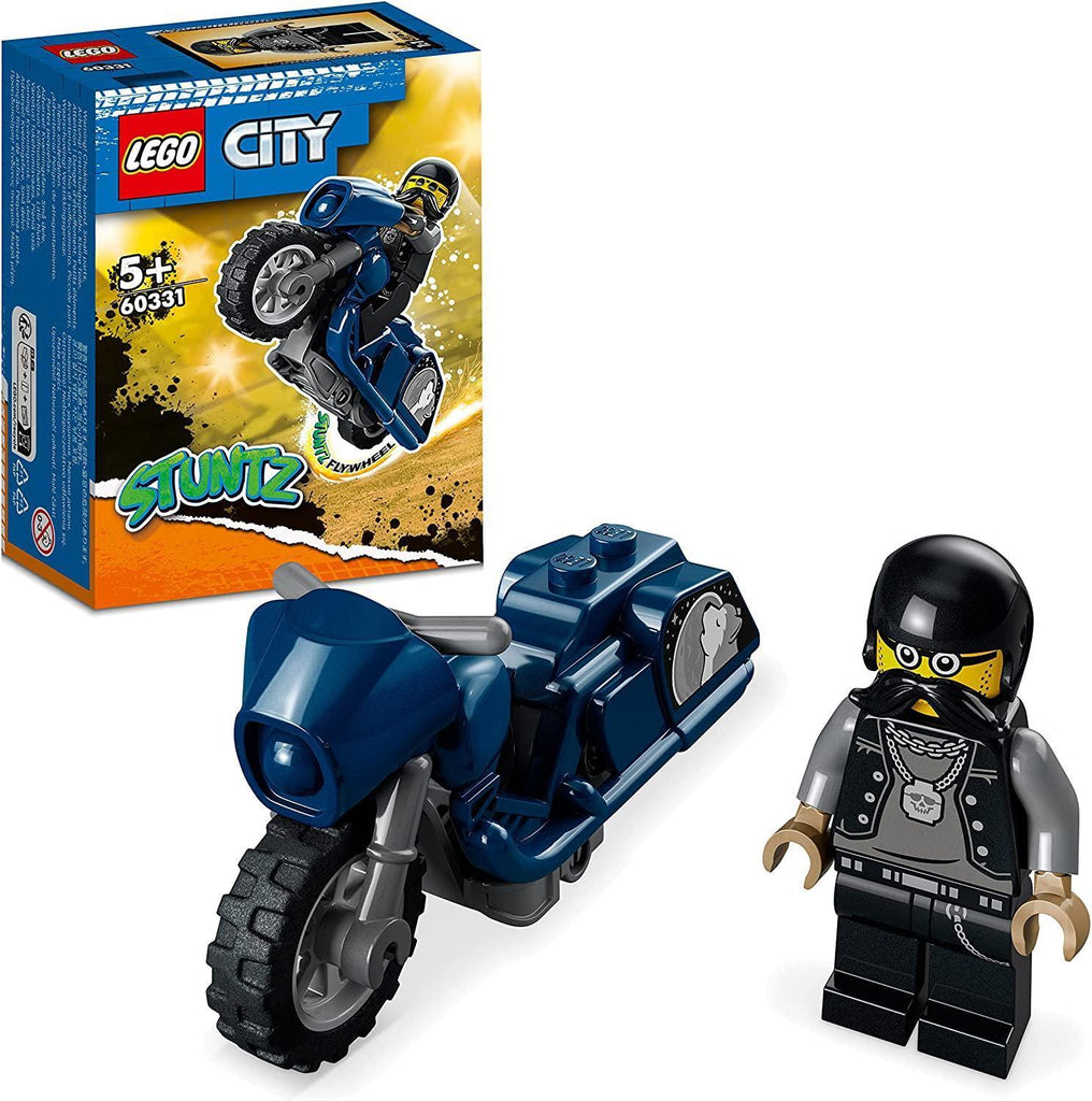 LEGO 60331 Touring Stunt Bike Toy Motorbike - TOYBOX