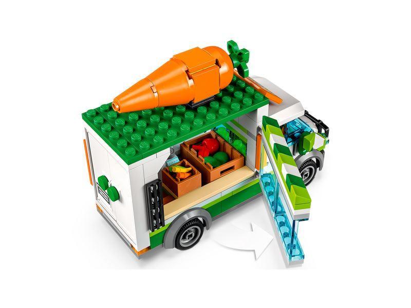 LEGO CITY 60345 Farmers Market Van Food Truck Farm Toy Set - TOYBOX Toy Shop