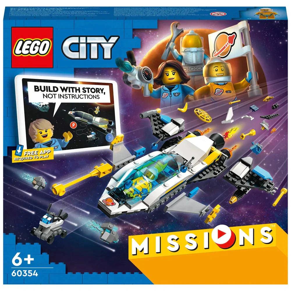 LEGO CITY 60354 Mars Spacecraft Exploration Missions App Set - TOYBOX Toy Shop