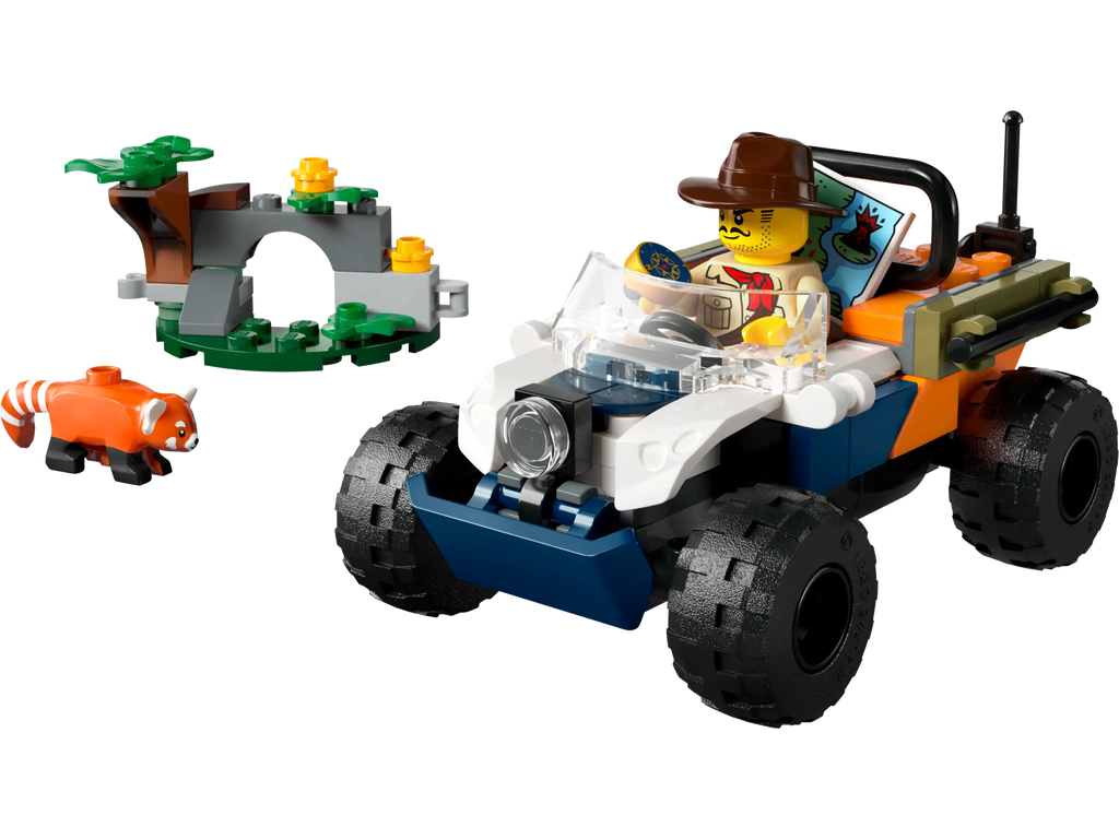 LEGO 60424 City Jungle Explorer ATV Red Panda Mission - TOYBOX Toy Shop