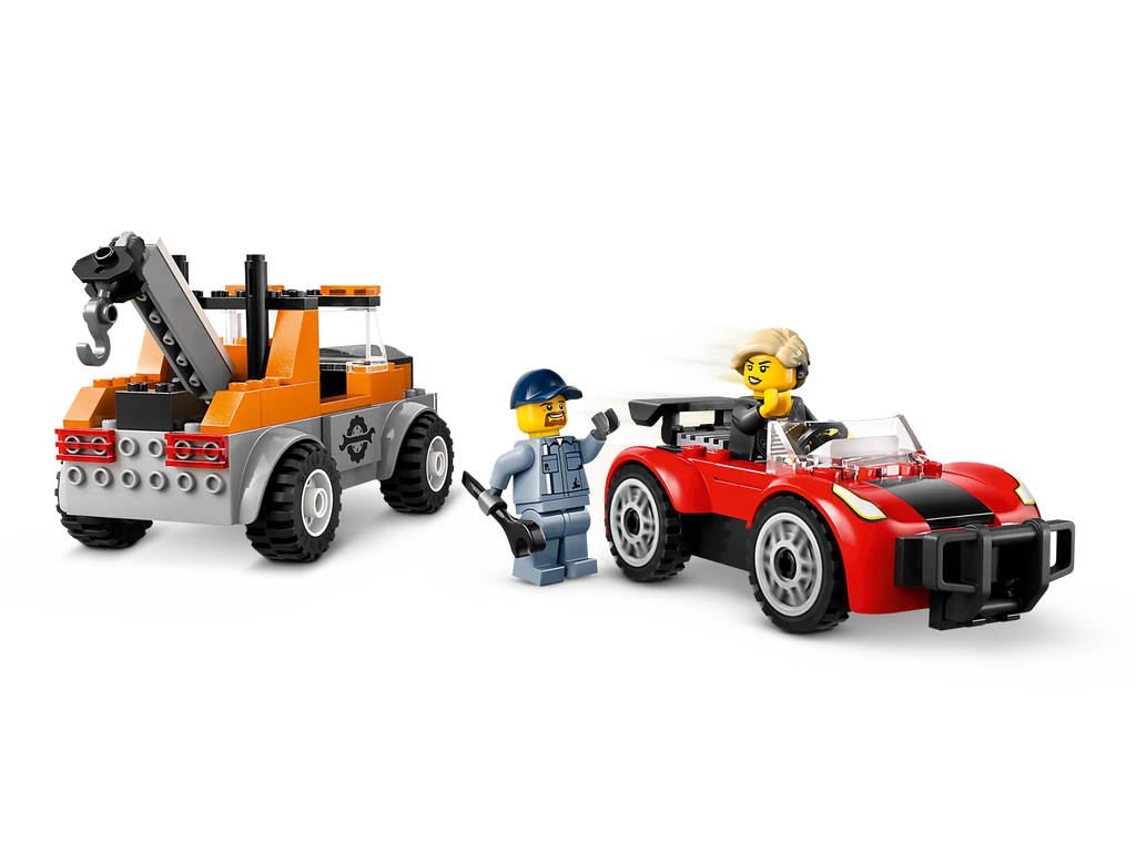 LEGO 60435 City Tow Truck and Sports Car Repair - TOYBOX Toy Shop