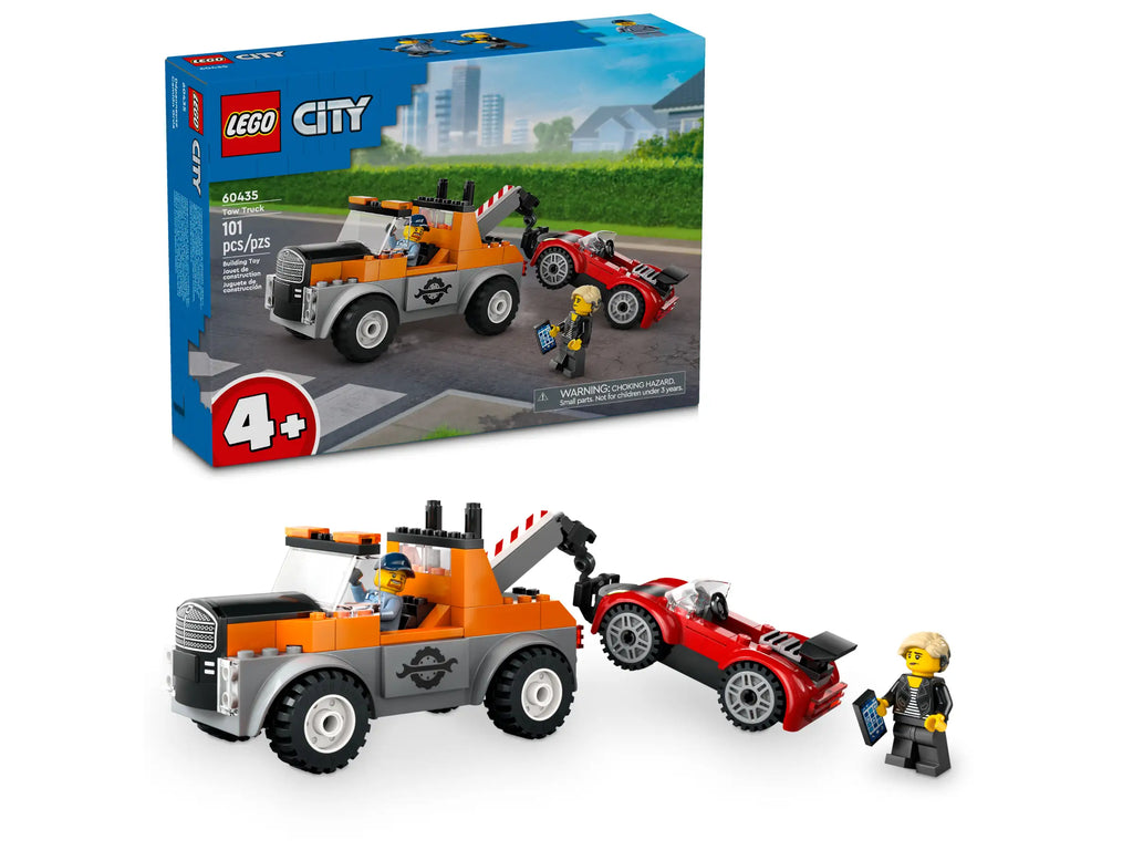 LEGO 60435 City Tow Truck and Sports Car Repair - TOYBOX Toy Shop