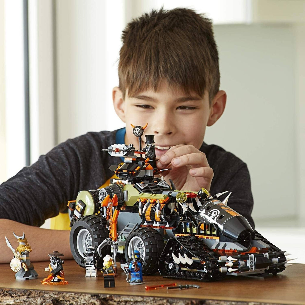 LEGO NINJAGO 70654 Dragon Hunters Dieselnaut Toy Tank - TOYBOX Toy Shop