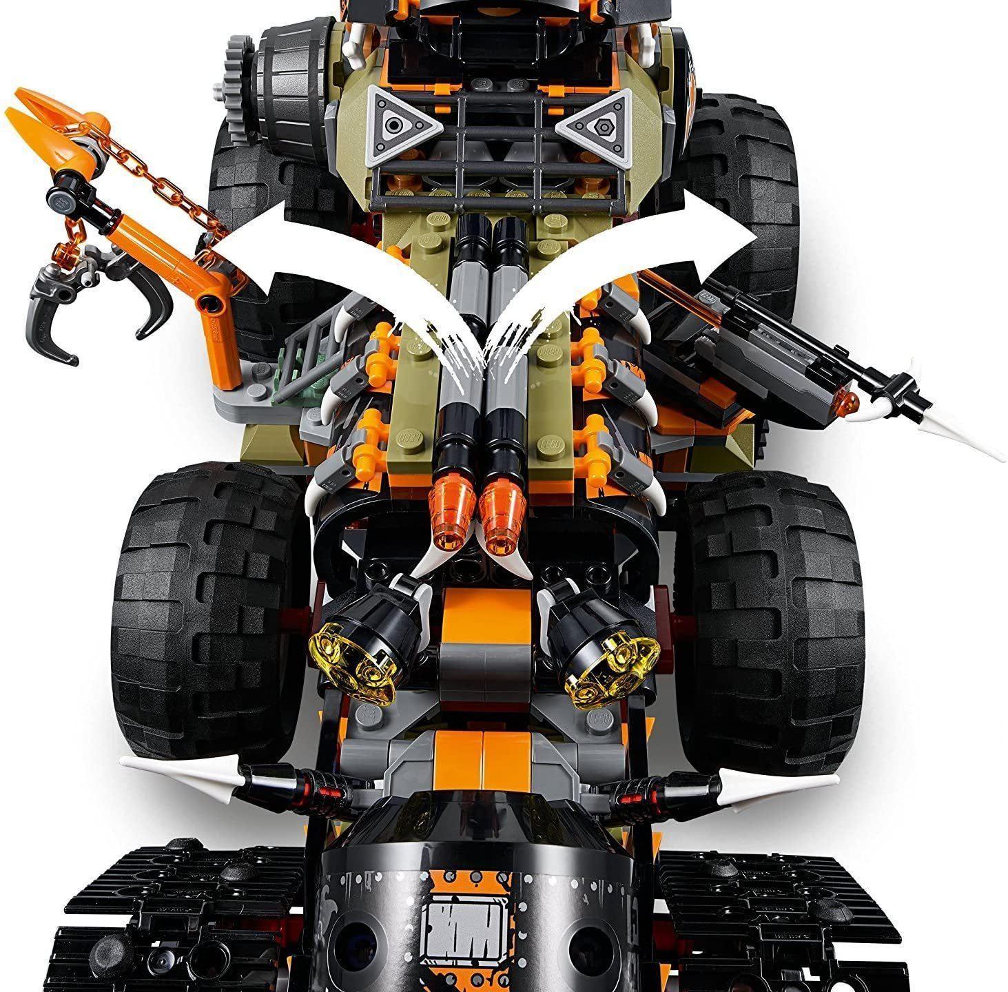 LEGO NINJAGO 70654 Dragon Hunters Dieselnaut Toy Tank – TOYBOX