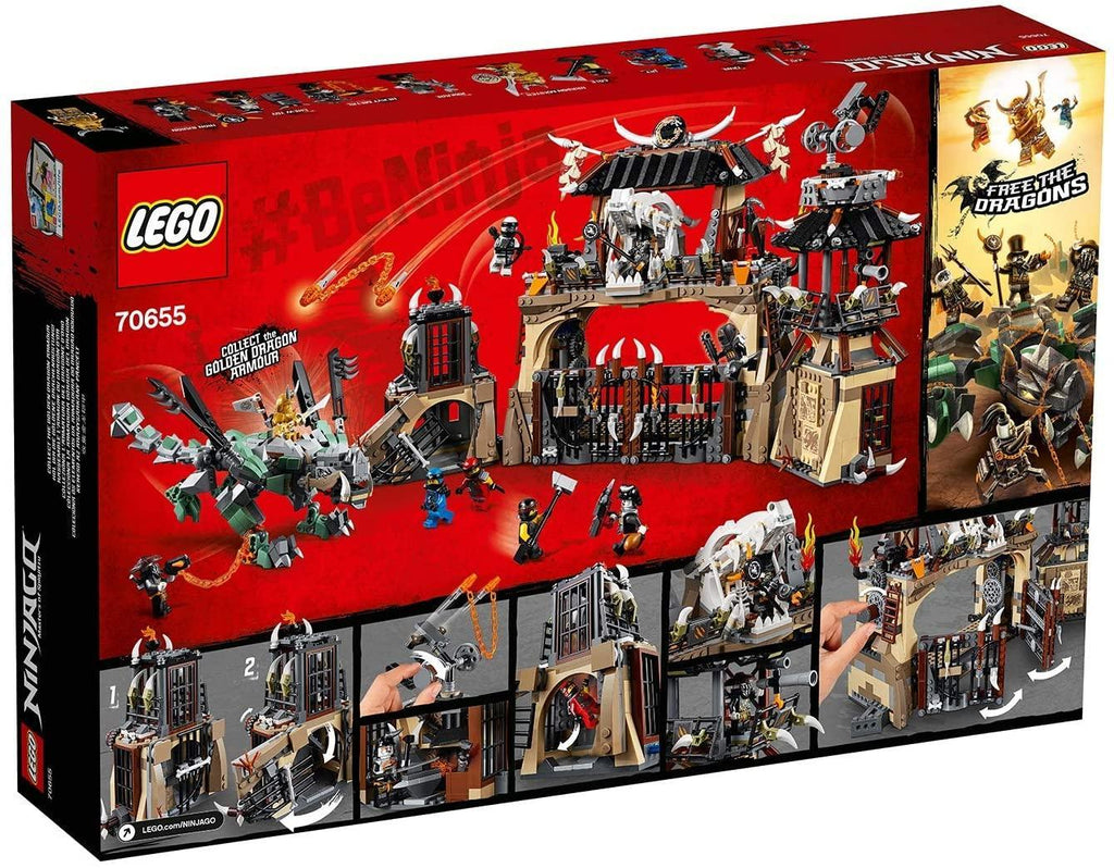 LEGO 70655 NINJAGO Dragon Pit Building Set - TOYBOX Toy Shop