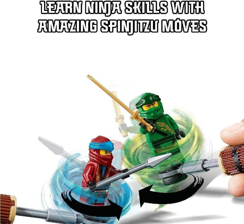 LEGO NINJAGO 70670 Monastery of Spinjitzu Minifigures Ninja Training Playground - TOYBOX Toy Shop
